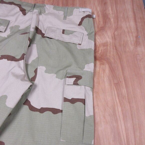 Military Desert Camo Ripstop Tactical Pants Sz XL Double Knee Cargo Utility NWT - Picture 12 of 16